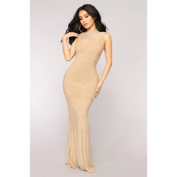 Dresses | Fashion Nova Embellished Rhinestone Maxi Dress | Poshmark Dresses | Fashion Nova Embellished Rhinestone Maxi Dress | Poshmark